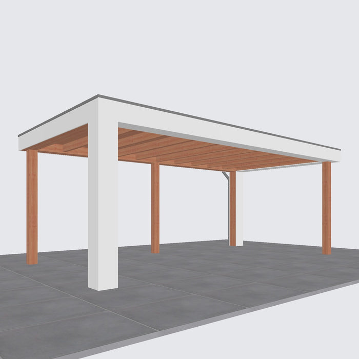 Buitenverblijf Verona - 625x335cm - Links - Volledig op Maat