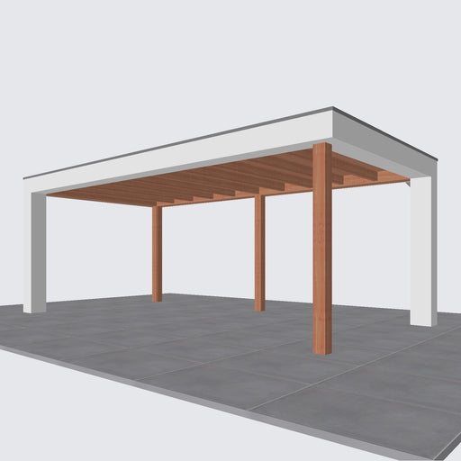 Buitenverblijf Verona - 625x335cm - Links - Volledig op Maat