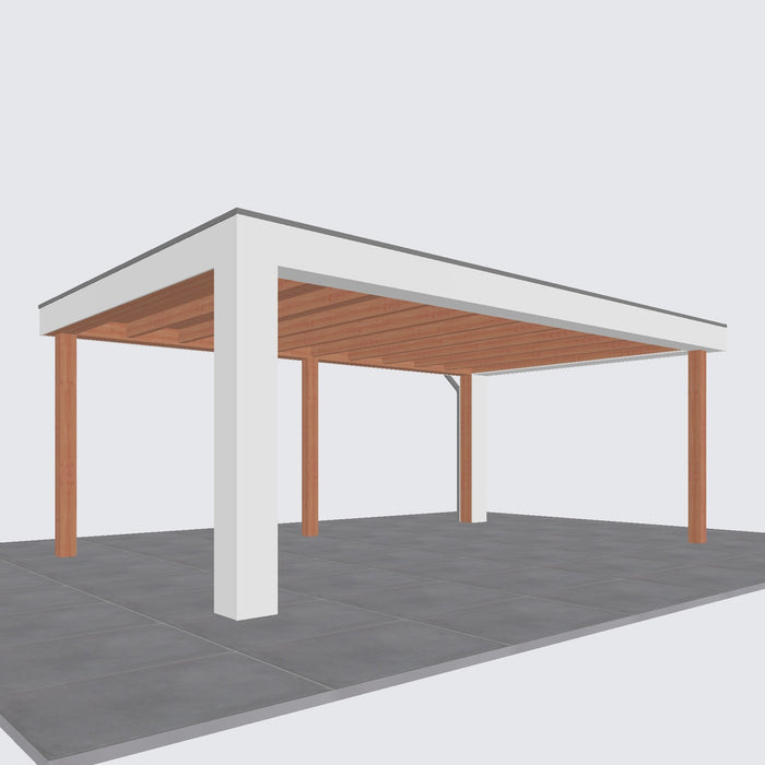Buitenverblijf Verona - 625x400cm - Links - Volledig op Maat