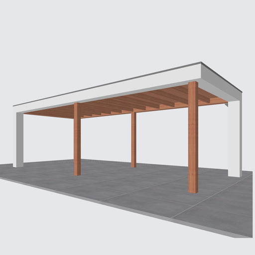 Buitenverblijf Verona - 750x335cm - Links - Volledig op Maat