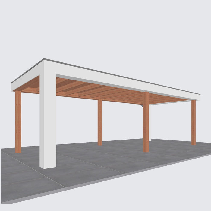 Buitenverblijf Verona - 750x335cm - Links - Volledig op Maat