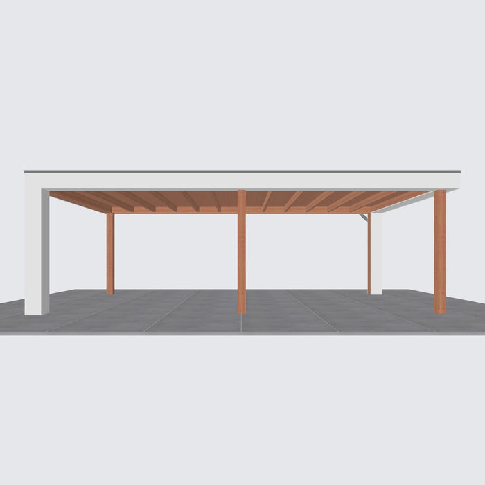 Buitenverblijf Verona - 750x400cm - Links - Volledig op Maat