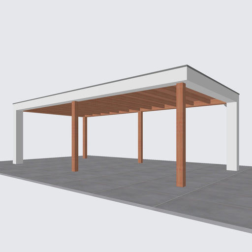 Buitenverblijf Verona - 750x400cm - Links - Volledig op Maat