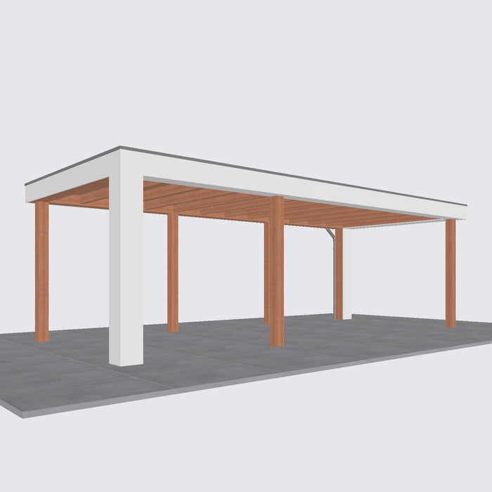 Buitenverblijf Verona - 755x335cm - Links - Volledig op Maat