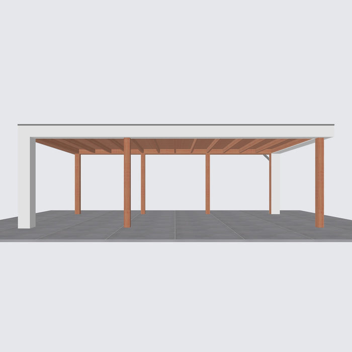 Buitenverblijf Verona - 755x400cm - Links - Volledig op Maat