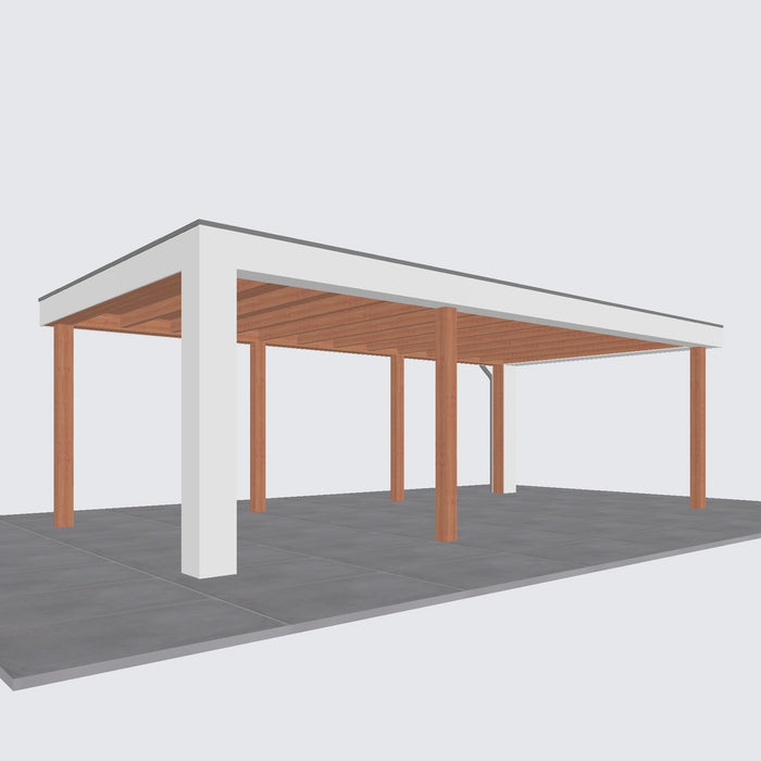 Buitenverblijf Verona - 755x400cm - Links - Volledig op Maat