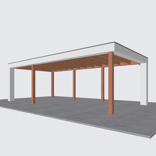 Buitenverblijf Verona - 755x400cm - Links - Volledig op Maat