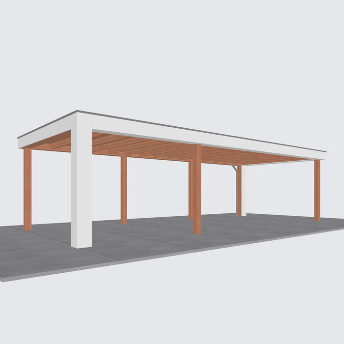 Buitenverblijf Verona - 915x400cm - Links - Volledig op Maat