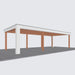 Buitenverblijf Verona - 915x400cm - Links - Volledig op Maat