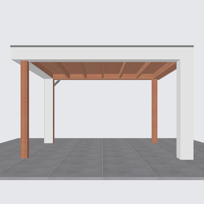 Buitenverblijf Verona - 400x335cm - Rechts - Volledig op Maat