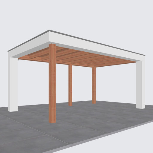 Buitenverblijf Verona - 510x335cm - Rechts - Volledig op Maat