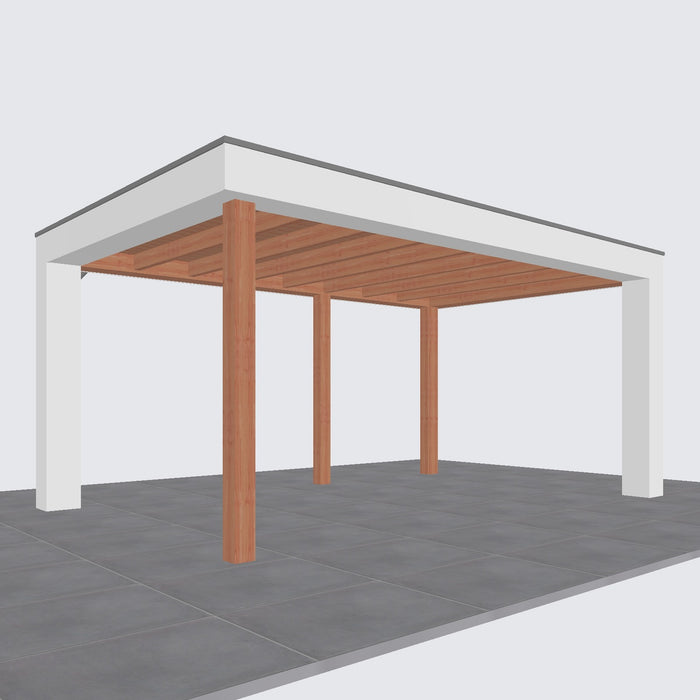 Buitenverblijf Verona - 510x335cm - Rechts - Volledig op Maat
