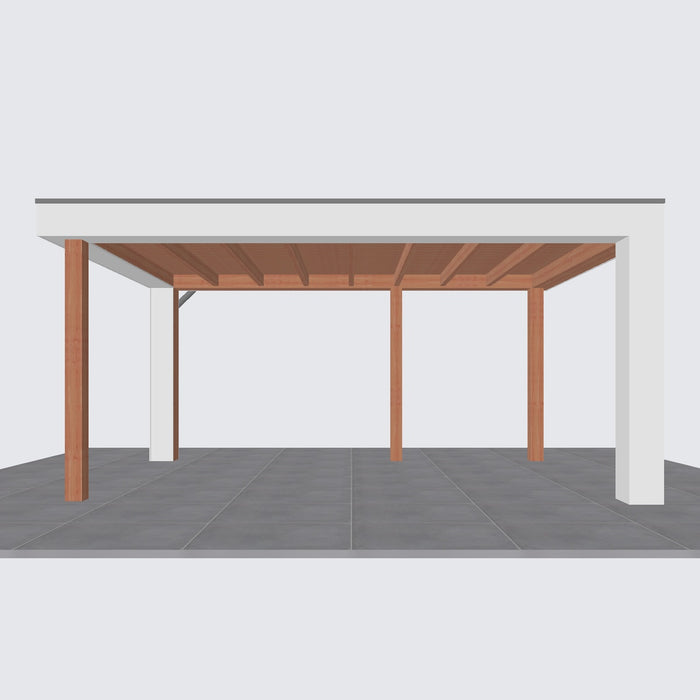 Buitenverblijf Verona - 510x335cm - Rechts - Volledig op Maat