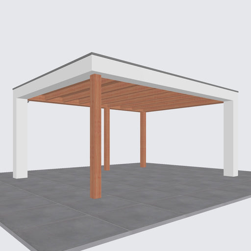 Buitenverblijf Verona - 510x400cm - Rechts - Volledig op Maat
