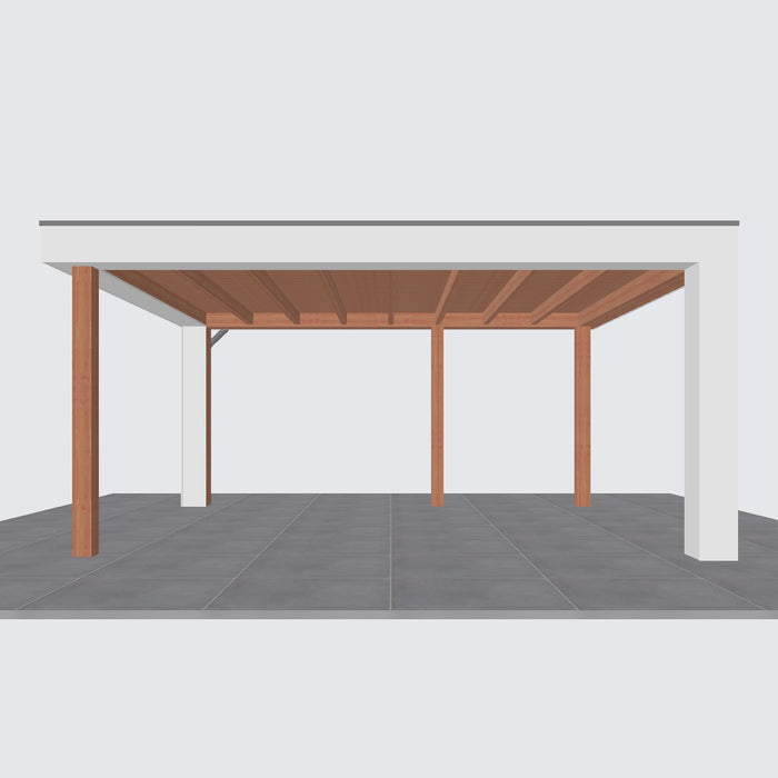 Buitenverblijf Verona - 510x400cm - Rechts - Volledig op Maat