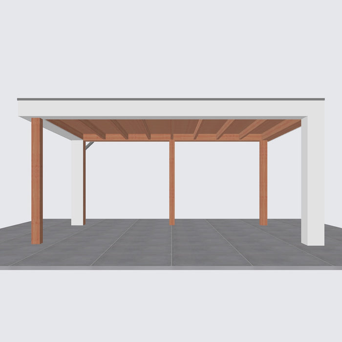 Buitenverblijf Verona - 520x335cm - Rechts - Volledig op Maat