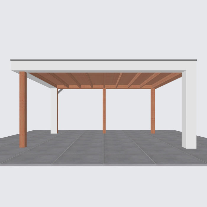 Buitenverblijf Verona - 520x400cm - Rechts - Volledig op Maat