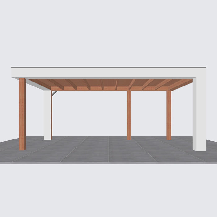 Buitenverblijf Verona - 575x335cm - Rechts - Volledig op Maat