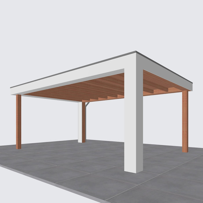 Buitenverblijf Verona - 575x400cm - Rechts - Volledig op Maat