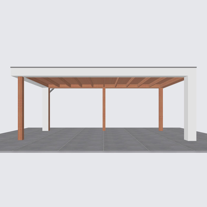 Buitenverblijf Verona - 625x335cm - Rechts - Volledig op Maat