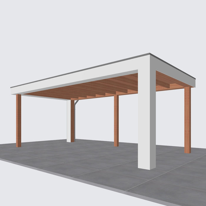 Buitenverblijf Verona - 625x335cm - Rechts - Volledig op Maat