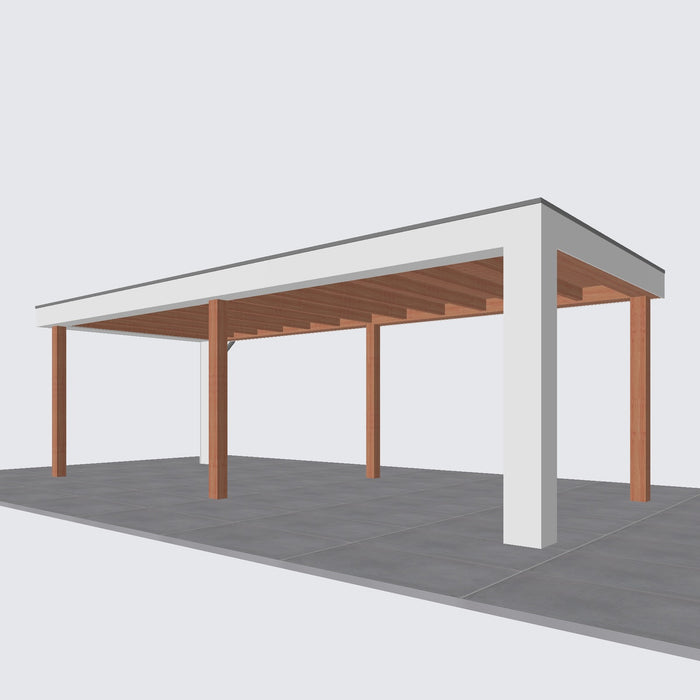 Buitenverblijf Verona - 750x335cm - Rechts - Volledig op Maat