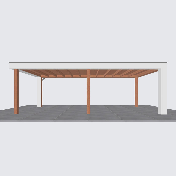 Buitenverblijf Verona - 750x400cm - Rechts - Volledig op Maat
