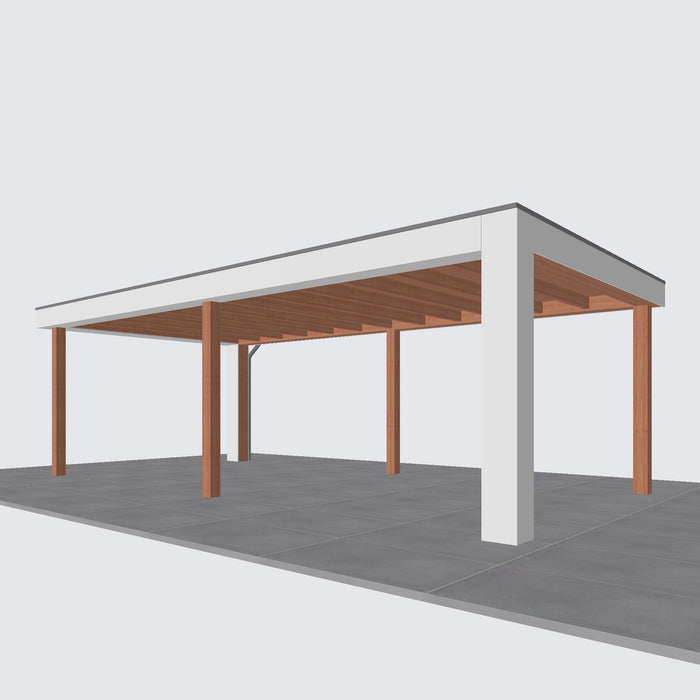 Buitenverblijf Verona - 750x400cm - Rechts - Volledig op Maat
