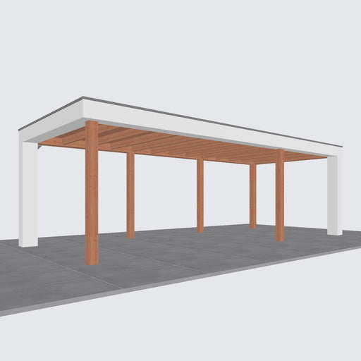 Buitenverblijf Verona - 755x335cm - Rechts - Volledig op Maat