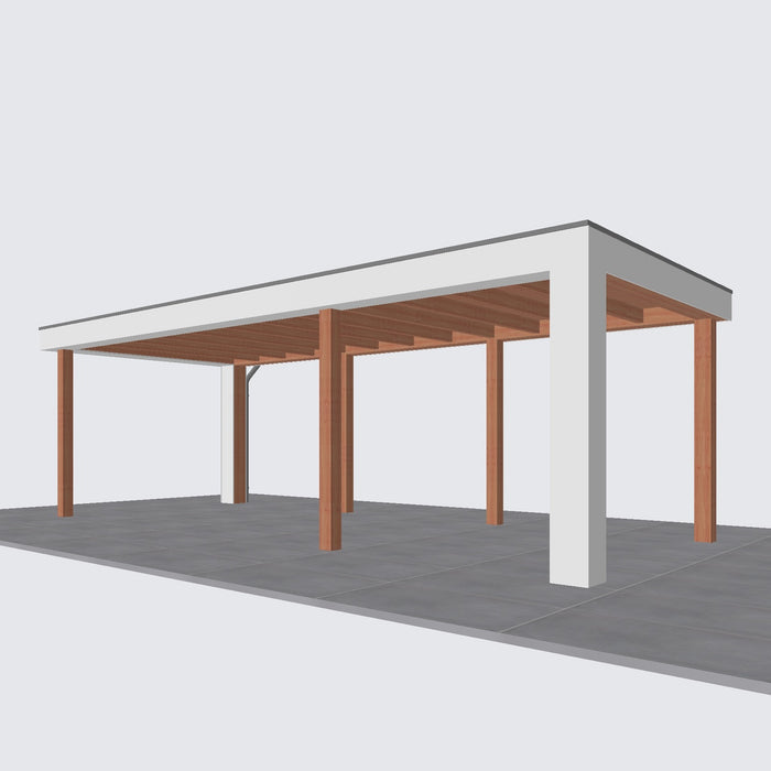 Buitenverblijf Verona - 755x335cm - Rechts - Volledig op Maat
