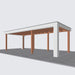 Buitenverblijf Verona - 755x335cm - Rechts - Volledig op Maat