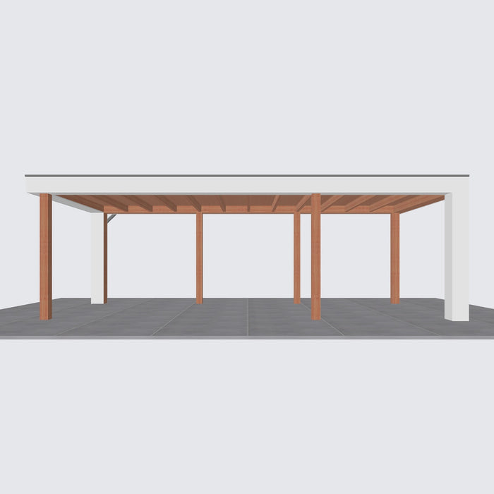 Buitenverblijf Verona - 755x335cm - Rechts - Volledig op Maat
