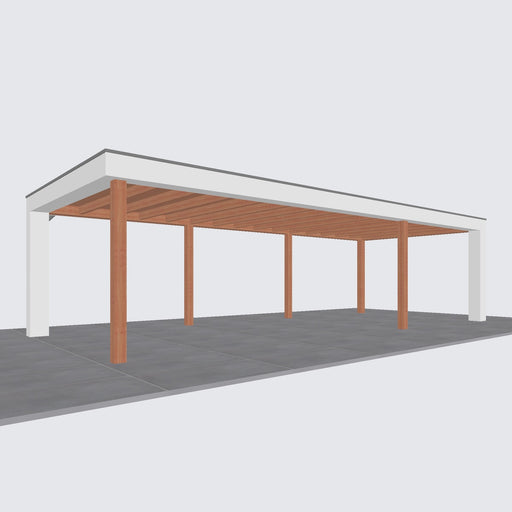Buitenverblijf Verona - 915x400cm - Rechts - Volledig op Maat