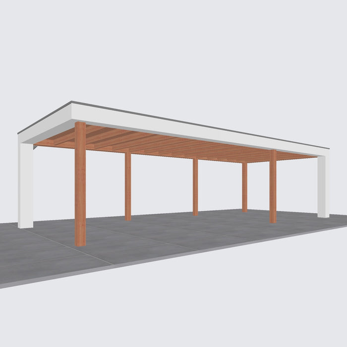 Buitenverblijf Verona - 915x400cm - Rechts - Volledig op Maat