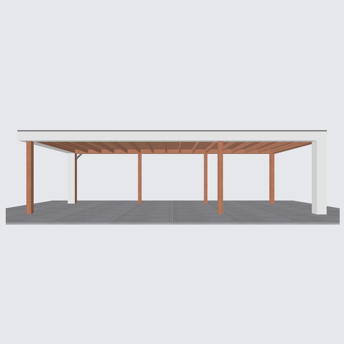 Buitenverblijf Verona - 915x400cm - Rechts - Volledig op Maat