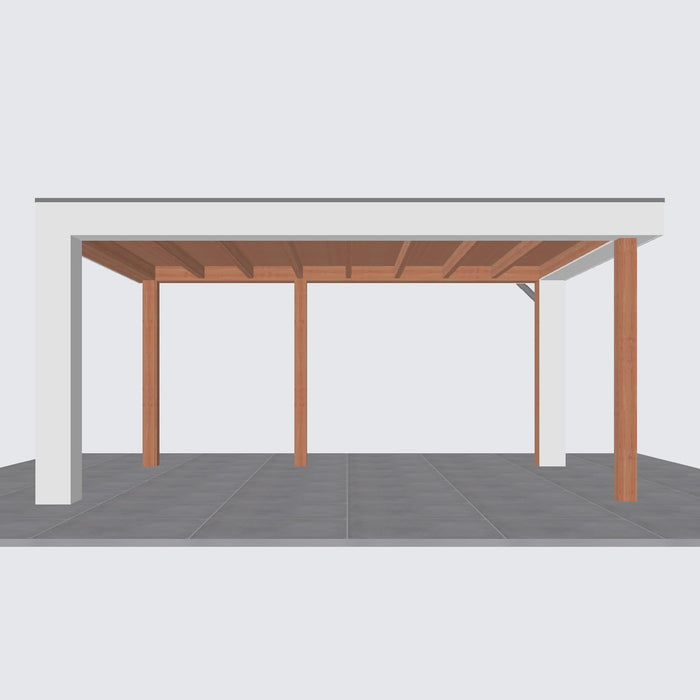 Buitenverblijf Verona - 510x335cm - Links - Volledig op Maat