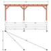 plattegrond douglas overkapping 700x345cm