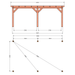 plattegrond douglas overkapping 635x410cm