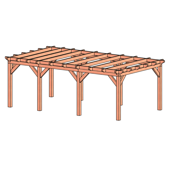 douglas overkapping 710x410cm