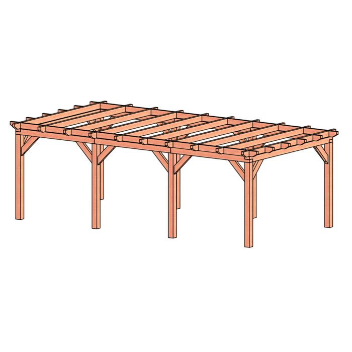douglas overkapping 770x410cm