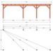 plattegrond douglas overkapping 885x410cm