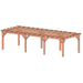 douglas overkapping 990x410cm
