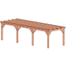 Douglas veranda bouwpakket 890x305cm