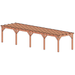 Douglas veranda bouwpakket 1180x305cm