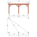 Douglas veranda Constructie plattegrond