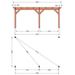 Douglas veranda Constructie plattegrond