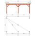 Douglas veranda Constructie tekening