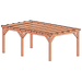 Douglas veranda Constructie bouwpakket 610x370cm