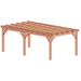 Douglas veranda Constructie bouwpakket 660x370cm