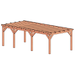 Douglas aanbouwveranda constructie 775x370cm